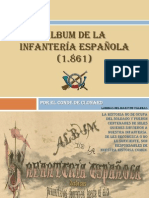 Album Infanteria Española 1861
