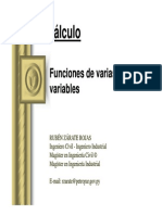 Funciones Varias Variables