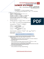 Modul Matematika Limit Fungsi