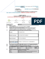 MOROCHUCO Codigo SNIP Del Proyecto de Inversión Pública