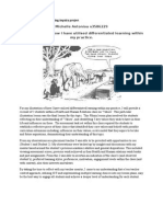 Assessment 1 Health Sem 2 Differentiation Illustration