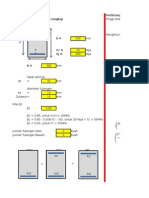 Perhitungan Redesign Dimensi Balok