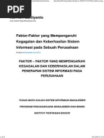 Download Faktor-Faktor Yang Mempengaruhi Kegagalan Dan Keberhasilan Sistem Informasi Pada Sebuah Perusahaan _ by Dedy Kurniawan SN280579749 doc pdf