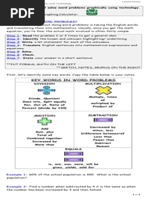 04- solving linear systems with technology teacher notes