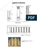 Egyptian Columns - Vocabulary