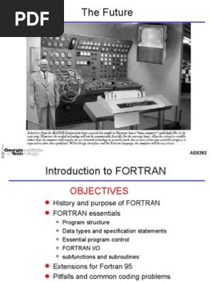 Programming With Fortran Pdf Subroutine Array Data Structure