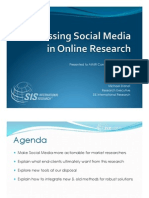 Harnessing Social Media in Online Market Research - SIS International Research