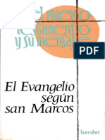 El Evangelio Según San Marcos