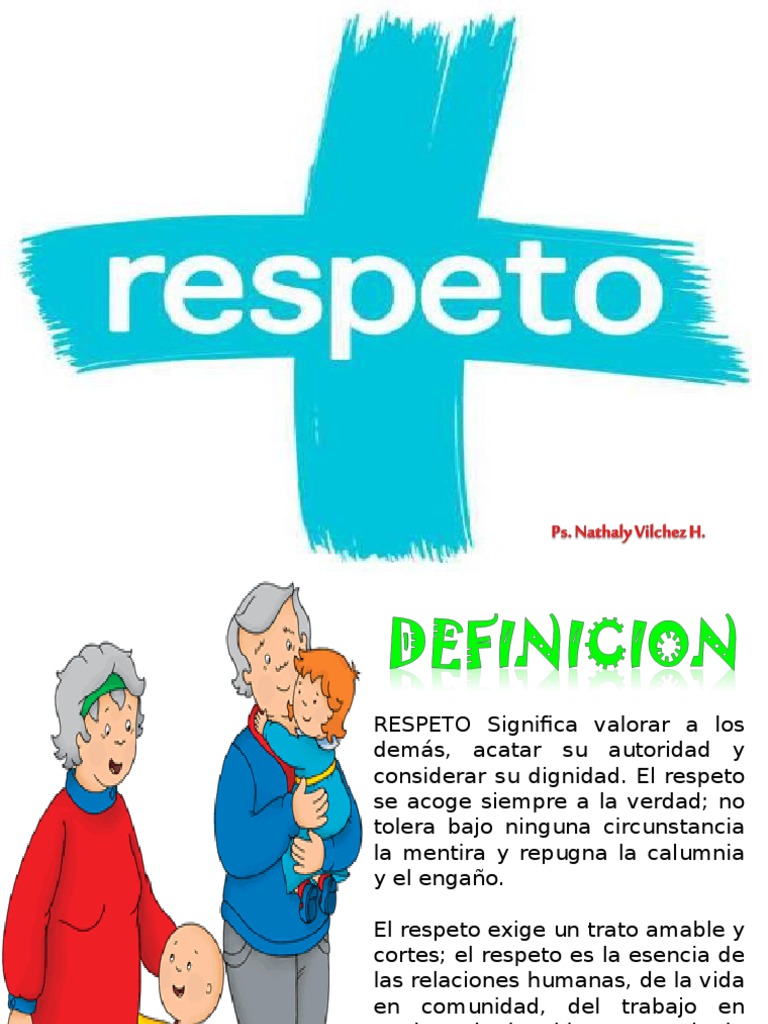 Significado y valor del respeto | PDF | Consecuencia Lógica | Amor