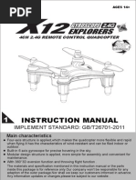 Download Syma x12 User Manual by Decki Iswandi SN280603024 doc pdf