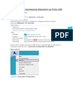 Instalação Das Impressoras Bematech Na Porta USB