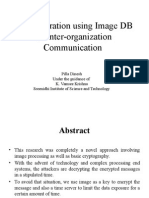 Key Generation Using Image DB For Inter-Organization Communication