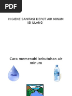 Download Higiene Sanitasi Depot Air Minum Isi Ulang by indahfauziah SN280630357 doc pdf
