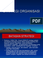 Minggu Ke 7 Strategi Organisasi