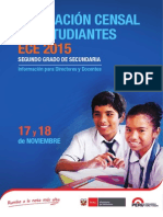 Folleto Ece 2015 Secundaria