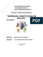 Empresas de Bolivia