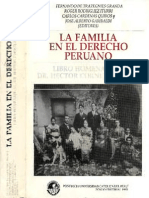 La Familia en El Derecho Peruano - Fernando de Trazegnies