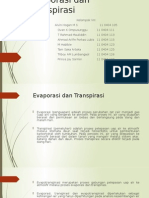 Evaporasi Dan Transpirasi