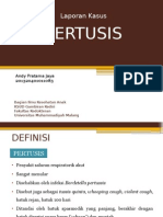 Presentasi PERTUSIS