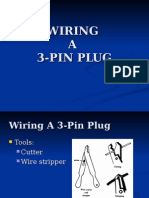 Wiring A 3-pin plug