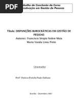 Tcc Merton Disfunçoes Gestao de Rh