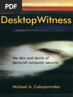 Desktop Witness | PDF | Privacy | Computer Security