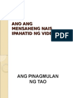 Pinagmulan NG Tao