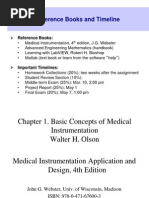 BME 530 (1) -- Basic Concepts of Medical Instrumentation
