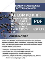 Analisis Anion