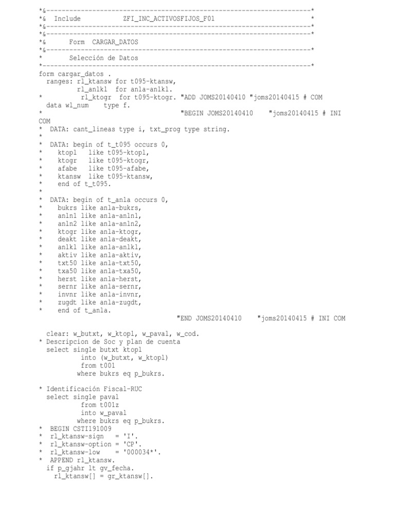 ZFI 0213 SAP ActivFi Data Loading | PDF | Algorithms And Data ...
