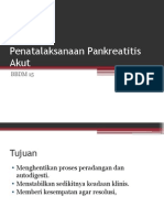 Penatalaksanaan Pankreatitis Akut