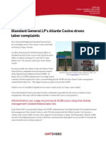 Standard General LPs Aliante Casino Draws Labor Complaints-UNITE HERE-6415
