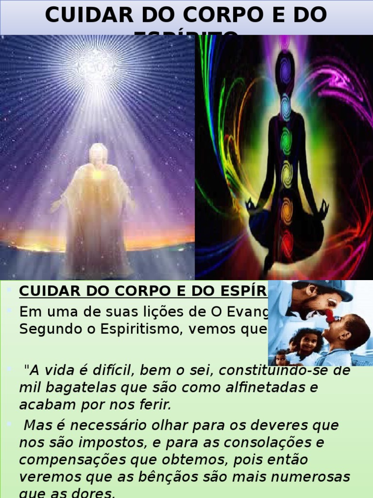 Cuidar Do Corpo e Do Espírito | PDF | Espiritismo | Espírito