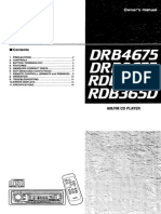 clarion DRB4675(Manual)