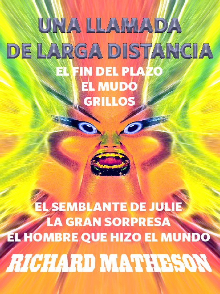 Matheson Richard Una Llamada de Larga Distancia PDF Vejez Teléfono