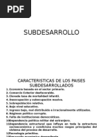 Sub Des Arrollo
