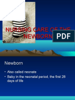 Nursing Care of the Newborn