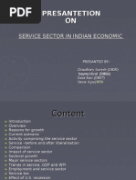 Service Sector in Indian Economy