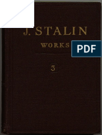 Collected Work, Stalin, Volume 3