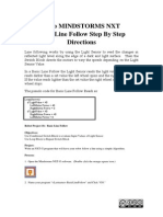 Lego MINDSTORMS Line Follow Step by Step English