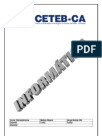 Curso: Eletroeletrônica Docente: Discente