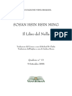 Sosan Hsin Hsin Ming - Il Libro Del Nulla