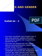 Sex Dan Gender - Baru