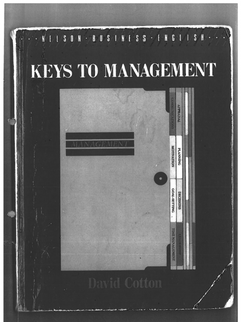 Keys To Management | PDF