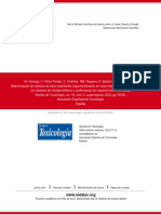 Determinación de residuos de siete insecticidas organofosforados en frutas mediante cromatografía de gases con detector de nitrógenofósforo y confirmación por espectrometría de masas