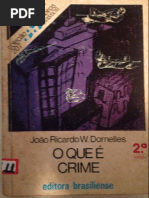O que é crime