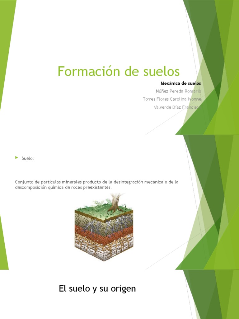 Mecanica de Suelos Origen Del Suelo Meteorización Roca (geología)