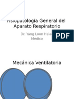 Fisiopatología General Del AP. Respiratorio