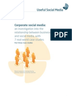 Corporate Social Media White Paper - PT 3