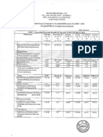 Financial Results & Limited Review For March 31, 2015 (Standalone) (Result)